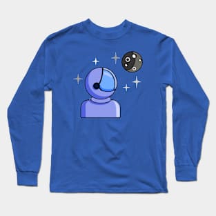 Flight to the moon Long Sleeve T-Shirt